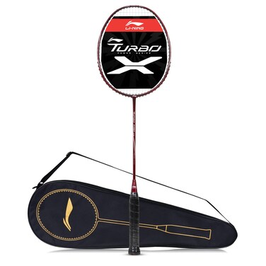 LiNing Turbo X 60 G5 Strung Badminton Racket RedWhite 87 Grams