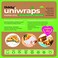 Oddy Uniwraps Food Wrapping Paper Sheets  Wrap Roti Parantha Sandwich Burger  More Keep Food Safe  Fresh  10x12 Inches Pack of 100 Sheets