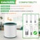 Colorfullife Replacement Air Purifier Filter for Dyson Tower Purifier Pure Cool Link TP01 TP02 TP03 BP01 Compare to Part 968126032 Pack