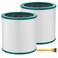 Colorfullife Replacement Air Purifier Filter for Dyson Tower Purifier Pure Cool Link TP01 TP02 TP03 BP01 Compare to Part 968126032 Pack