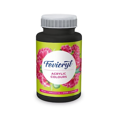 Pidilite Fevicryl Acrylic Colour 500 Ml Black