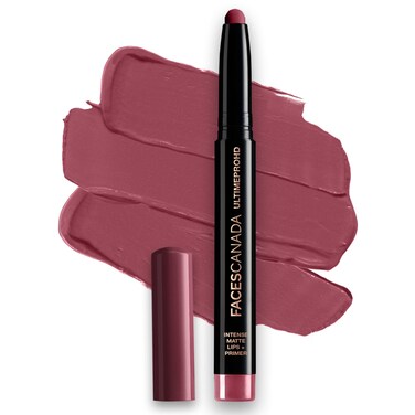 Faces Canada Hd Intense Matte Lipstick Feather Light Comfort 10 Hrs Stay Primer Infused Flawless Hd Finish Made In Germany Brown Red Pink Purple Nude Lip Color Magnetic 005 Oz