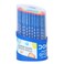 Doms Groove Super Dark Graphite Pencils  Innovative Groove For Perfect Grip  Tumbler Set Of 100 Pieces Multicoloured Pack Of 1 DM8438