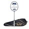 LiNing Air Force 79 G2 Carbon Fiber Strung Badminton Racket with Free Full CoverNavyGoldSet of 1