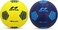 NIVIA Home Play Football  Size 1 Pack of 2 Yellow  Blue