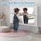SLDIYWOW Wall Mirror Full Length 4Pcs Full Body Mirror for Bedroom Safety Unbreakable Mirror Great for Baby Kids Toddler Full Body Mirror Tiles for Bedroom Home Gym Living Room