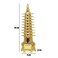 Shoppersduniya Fengshui Pagoda Education 9 Layer Tower for Academic Success  Positive Energy Metal Golden