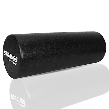 STRAUSS High Density Foam Roller 45cm Black