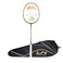 LiNing Air Force 78 G2 Carbon Fiber Strung Badminton Racket with Full Cover Blacksilver