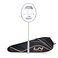 LiNing Air Force 78 G2 Carbon Fiber Strung Badminton Racket with Free Full CoverWhiteGoldPack of 1