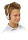 Califone CA2 Individual Stereo Headphones with Resealable Storage Bag Adjustable Beige