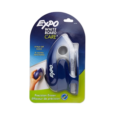 EXPO PrecisionPoint White Board Eraser PeelOff Layers