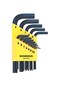 Bondhus 12237 Set of 13 Hex Lwrenches Short Length sizes 05038