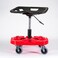 Rhino Bilt Rolling Shop Stool Creeper Detailing Seat wStorage Mechanic 330 lb