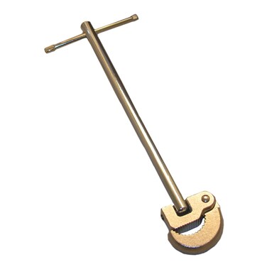 LASCO 132023 Metal 11Inch Basin Wrench Spring Loaded Small Jaw Used For Faucet Installation