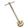 LASCO 132023 Metal 11Inch Basin Wrench Spring Loaded Small Jaw Used For Faucet Installation