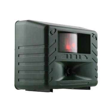 BirdX Yard Gard Electronic and Ultrasonic Animal Stopper Device with MotionSensor Easy to Install Covers up to 4000 sq ft 1525 kHz Frequency 675 x 55 x 35