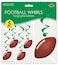 Beistle Football Whirls 5 Count