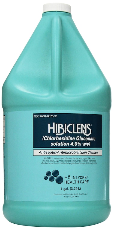 Hibiclens  Antimicrobial and Antiseptic Soap and Skin Cleanser  1 Gallon  for Home and Hospital  4 CHG