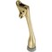 National Hardware N198085 V1938 Kickdown Door Stop in Solid Brass