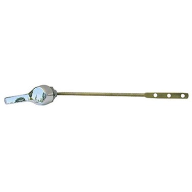 LASCO 041763 Deluxe Metal Handle Die Cast Nut and Thread Brass Arm Toilet Flush Lever Chrome Plated