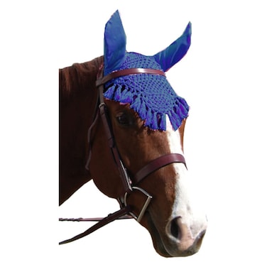 Intrepid International Fancy Ear Nets for Horses White
