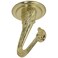 National Hardware N274837 V2671 Swag Hooks in Brass 2 pack