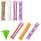 Popsicle Molds Bags 150 Pack DIY Disposable Ice Pop Bags with Silicone Funnel