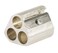 Alvin 9833 Magnesium TripleHole General Purpose Sharpeners with Replaceable Blades