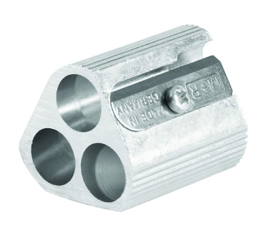 Alvin 9833 Magnesium TripleHole General Purpose Sharpeners with Replaceable Blades