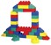 Edushape Flexi Soft Baby Blocks for Toddlers 13 26 Pieces Giant Size  Easy Storage in PVC Bag  EduBlocks Soft Blocks Foam Blocks  Stacking Blocks Building Blocks for Daycares and Preschool