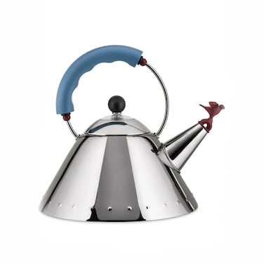 Alessi Kettle 9 H x 85 W x 85 D Blue