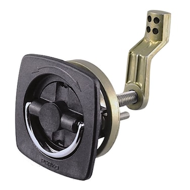 Perko 0932DP1BLK Flush Mount Latch  Black