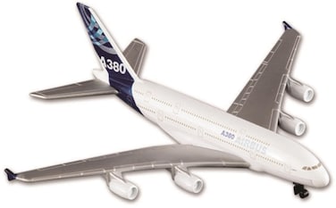 Daron Airbus Single Plane A380 White