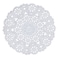 Royal Consumer Medallion Lace Round Paper Doilies 10Inch Pack of 12 B23005 White