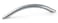 Tech Arch Pull Finish Satin Chrome