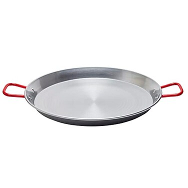 Garcima 22Inch Carbon Steel Paella Pan 55cm