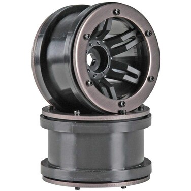 Axial AX8091 Rocksters 22 Beadlock Wheel Black 2 AXIC8091