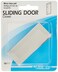 PrimeLine 161783 Mirror Door Glass Pull with Adhesive Back 114 In Wide x 3 In Tall 2 Pack