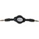 SCOSCHE IU35RCR Replay 35mm Retractable Auxiliary Audio Cable 3foot in Black
