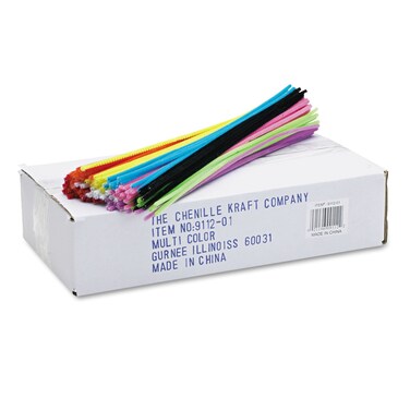 Creativity Street Regular Stems 12 X 4 Mm Metal Wire Polyester Assorted 1000box