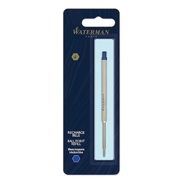 Waterman Ballpoint Pen Refill Medium Point 07 mm Blue