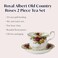 Royal Albert Old Country Roses Teacup  Saucer Set 65 oz Multi