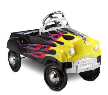 InStep Kids Toy Pedal Car Toddler Push and Ride On Toy Street Rod