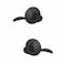 Schlage F10 ACC 622 Accent Door Lever Hall  Closet Passage Lock Matte Black