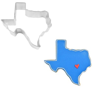 RM Texas State 35 Cookie Cutter in Durable Economical Tinplated Steel