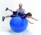Gymnic Physio Exercise Ball Blue 95 cm