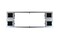 Shepherd Hardware 9603 Adjustable Aluminum Appliance Rollers 2Pack