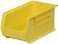 AkroMils 30234 AkroBins Plastic Hanging Stackable Storage Organizer Bin 15Inch x 5Inch x 5Inch Yellow 12Pack