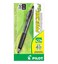 Pilot Precise BeGreen Refillable  Retractable Gel Roller Pens Fine Point 07 mm Black Pack of 12